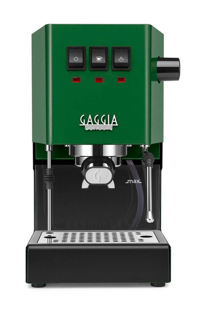 Gaggia Classic 2023 Evo Jungle Green 240V Manual Espresso Coffee Mac